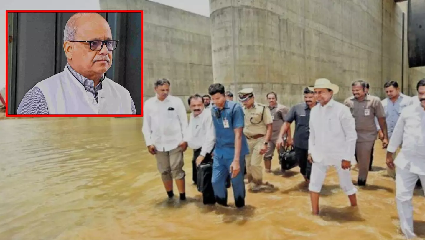కేసీఆర్‌కు కాళేశ్వరం కమిషన్‌ నోటీసులు