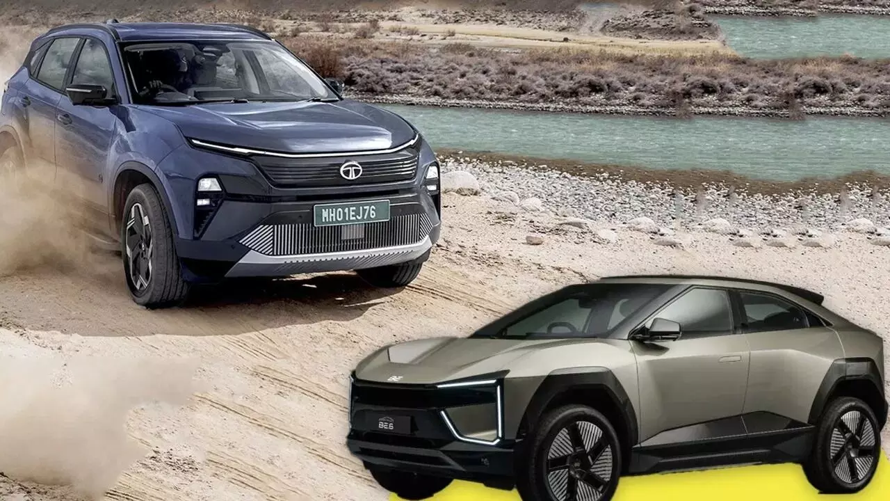 Tata Harrier EV : మహీంద్రాకు గట్టి షాక్ ఇచ్చిన టాటా.. హారియర్ ఈవీతో మార్కెట్ కొల్లగొట్టే ప్రయత్నం Tata Harrier EV : మహీంద్రాకు గట్టి షాక్ ఇచ్చిన టాటా.. హారియర్ ఈవీతో మార్కెట్ కొల్లగొట్టే ప్రయత్నం