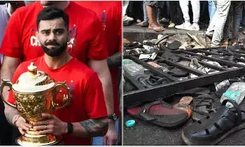 Bengaluru:మాటలు రావడం లేదు..కోహ్లీ, సచిన్ ఎమోషనల్ Bengaluru:మాటలు రావడం లేదు..కోహ్లీ, సచిన్ ఎమోషనల్
