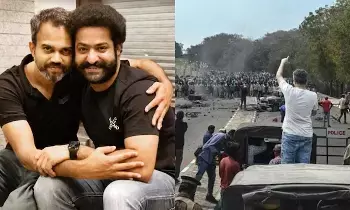 NTR Movie:మామూలుగా లేదు..2 వేల మందితో యాక్షన్ సీన్ NTR Movie:మామూలుగా లేదు..2 వేల మందితో యాక్షన్ సీన్