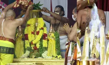 జూన్ 9 నుంచి శ్రీవారికి జ్యేష్టాభిషేకం జూన్ 9 నుంచి శ్రీవారికి జ్యేష్టాభిషేకం
