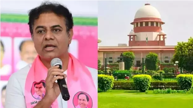 కేటీఆర్‌కు సుప్రీంకోర్టు నోటీసులు