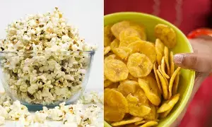 Health: పాప్ కార్న్ vs అరటిపండు చిప్స్: ఆరోగ్యానికి ఏది మంచిది? Health: పాప్ కార్న్ vs అరటిపండు చిప్స్: ఆరోగ్యానికి ఏది మంచిది?