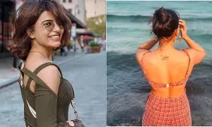 Samantha:ఎట్టకేలకు ఆ టాటూను తొలగించిన సమంత Samantha:ఎట్టకేలకు ఆ టాటూను తొలగించిన సమంత