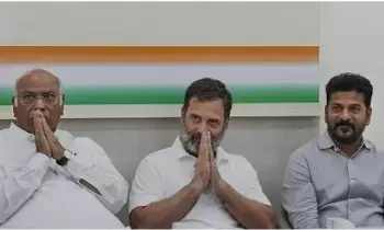 రాహుల్‌, ఖర్గేతో రేవంత్‌రెడ్డి సమావేశం