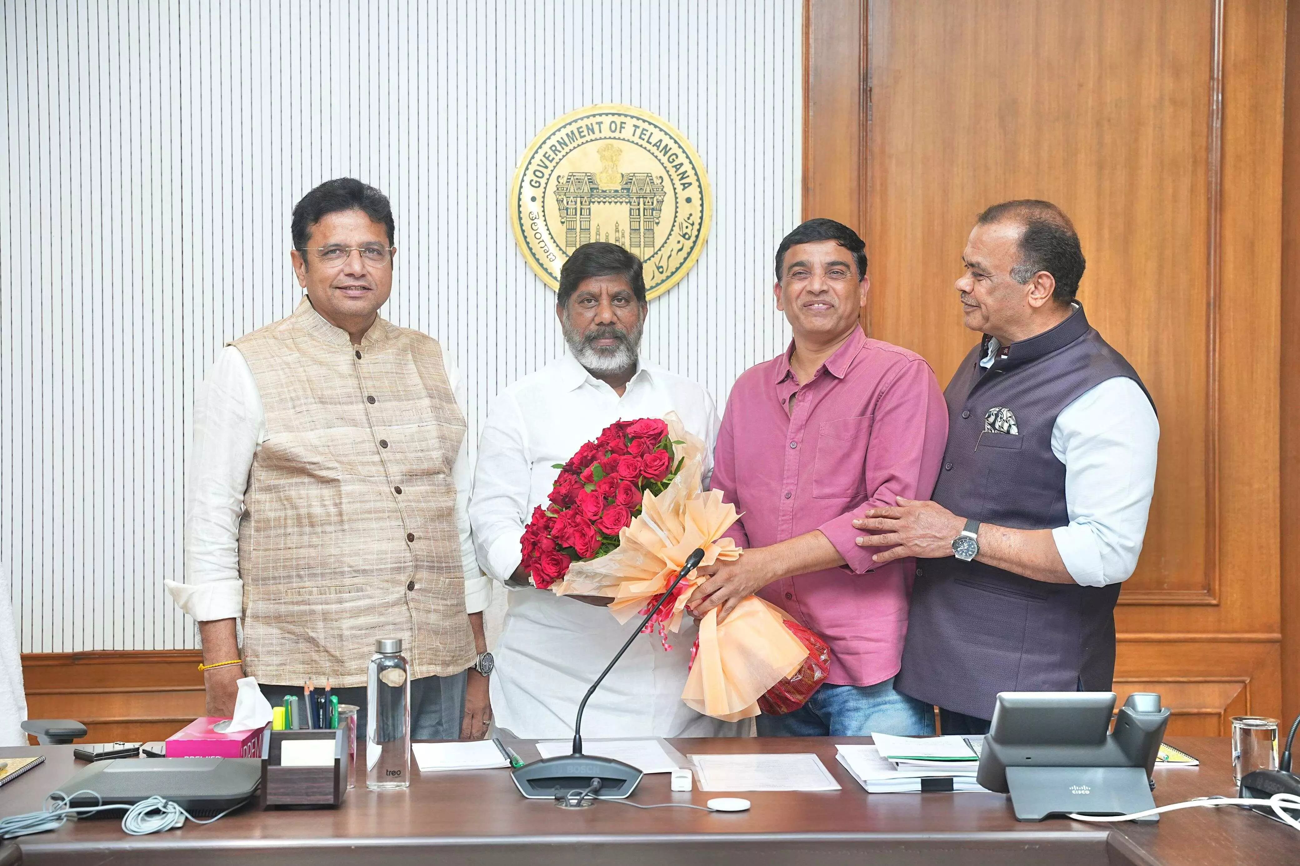సినీ సిటీకి రాజధానిగా హైదరాబాదు - డిప్యూటీ సీఎం భట్టి