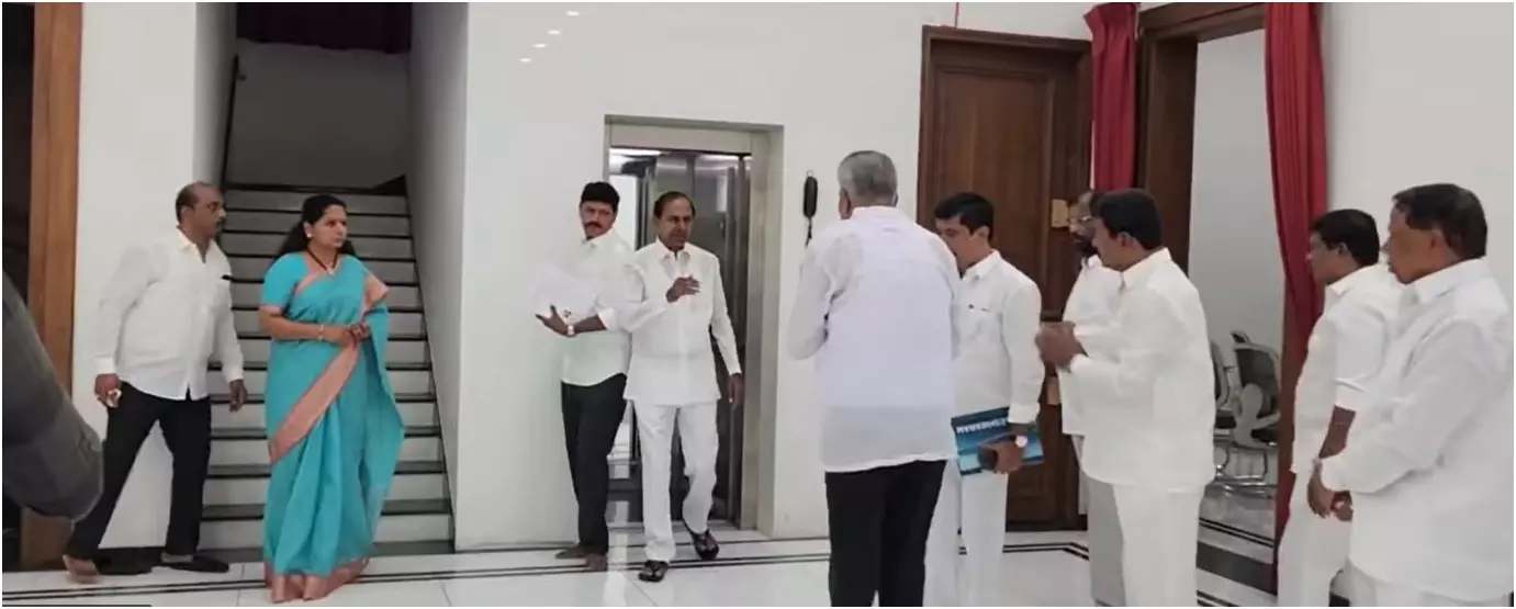 కవితకు మళ్లీ ఘోర అవమానం జరిగిందా? కవితకు మళ్లీ ఘోర అవమానం జరిగిందా?