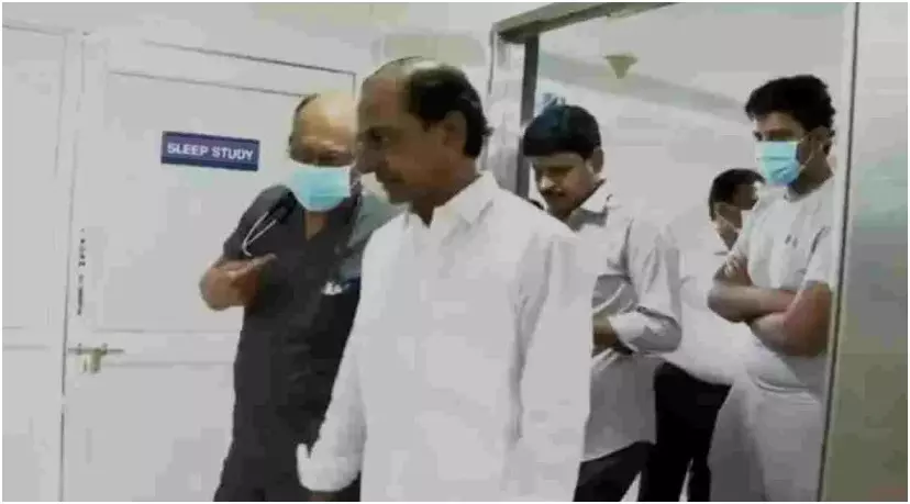ఏఐజీలో కేసీఆర్కు వైద్య పరీక్షలు ఏఐజీలో కేసీఆర్కు వైద్య పరీక్షలు