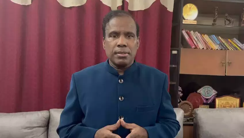K.A. Paul: మోడీ ఇరాన్-ఇజ్రాయిల్ యుద్ధాన్ని ఆపాలి : కేఏ పాల్ K.A. Paul: మోడీ ఇరాన్-ఇజ్రాయిల్ యుద్ధాన్ని ఆపాలి : కేఏ పాల్
