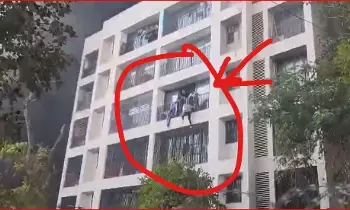 విమానం కూలిన భయంతో బాల్కనీ నుంచి దూకిన విద్యార్థులు వీడియో వైరల్ విమానం కూలిన భయంతో బాల్కనీ నుంచి దూకిన విద్యార్థులు వీడియో వైరల్