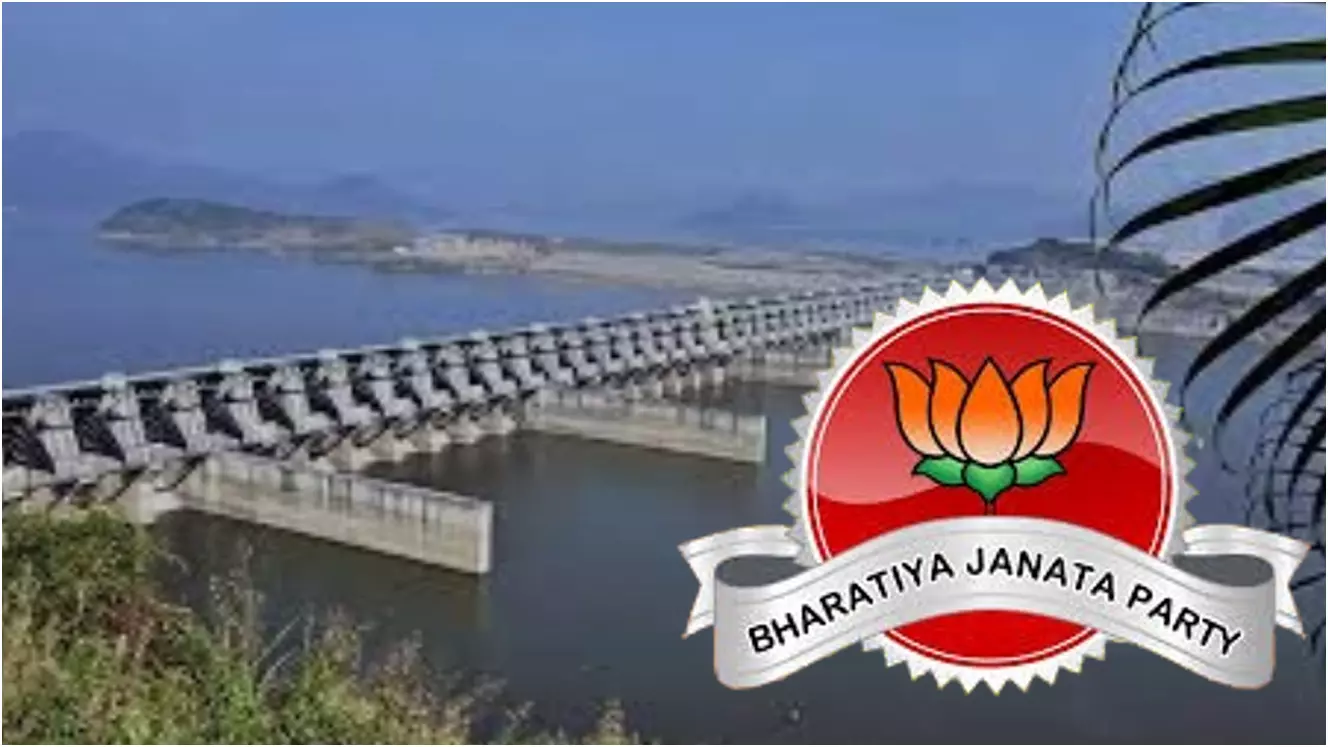 బనకచర్ల వివాదం - అడకత్తెరలో పోకచెక్కలా తెలంగాణ బీజేపీ బనకచర్ల వివాదం - అడకత్తెరలో పోకచెక్కలా తెలంగాణ బీజేపీ