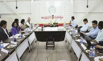 నాస్కామ్ ప్రతినిధుల భేటీ అయిన సీయం చంద్రబాబు నాస్కామ్ ప్రతినిధుల భేటీ అయిన సీయం చంద్రబాబు
