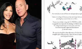 Jeff Bezos : అమెజాన్ బాస్ జెఫ్ బెజోస్ పెళ్లి కార్డు వచ్చేసింది.. చూస్తే షాకవుతారు Jeff Bezos : అమెజాన్ బాస్ జెఫ్ బెజోస్ పెళ్లి కార్డు వచ్చేసింది.. చూస్తే షాకవుతారు