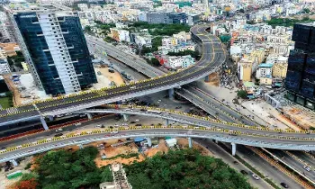 నగర వాసులు కు అందుబాటు లోకి రానున్న పీజేఆర్ ఫ్లైఓవర్. నగర వాసులు కు అందుబాటు లోకి రానున్న పీజేఆర్ ఫ్లైఓవర్.