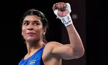 Elite Womens Boxing Tournament: తెలంగాణ స్టార్ నిఖత్ జరీన్ కు సిల్వర్ మెడల్ Elite Womens Boxing Tournament: తెలంగాణ స్టార్ నిఖత్ జరీన్ కు సిల్వర్ మెడల్