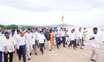 Rushikonda Beach : రుషికొండ బీచ్ సుందరీకరణకు మరిన్ని చర్యలు Rushikonda Beach : రుషికొండ బీచ్ సుందరీకరణకు మరిన్ని చర్యలు