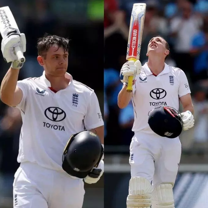 England’s Aggression: ఇంగ్లాండ్ దూకుడు..బ్రూక్, స్మిత్ సెంచరీలు England’s Aggression: ఇంగ్లాండ్ దూకుడు..బ్రూక్, స్మిత్ సెంచరీలు
