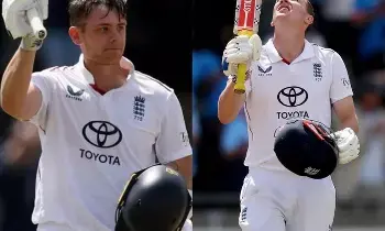 England’s Aggression: ఇంగ్లాండ్ దూకుడు..బ్రూక్, స్మిత్ సెంచరీలు England’s Aggression: ఇంగ్లాండ్ దూకుడు..బ్రూక్, స్మిత్ సెంచరీలు