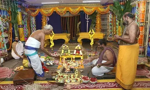 Kapileswara Swamy Temple: కపిలేశ్వరస్వామివారి ఆలయంలో  అంకురార్పణతో ప్రారంభమైన పవిత్రోత్సవాలు
