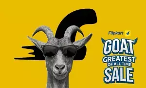 Flipkart : ఫ్లిప్కార్ట్ GOAT సేల్ 2025 వచ్చేస్తోంది.. అమెజాన్కు పోటీగా భారీ ఆఫర్లు! Flipkart : ఫ్లిప్కార్ట్ GOAT సేల్ 2025 వచ్చేస్తోంది.. అమెజాన్కు పోటీగా భారీ ఆఫర్లు!
