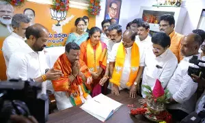 AP BJP : ఏపీ బీజేపీ అధ్యక్షుడిగా బాధ్యతలు చేపట్టిన మాధవ్ AP BJP : ఏపీ బీజేపీ అధ్యక్షుడిగా బాధ్యతలు చేపట్టిన మాధవ్