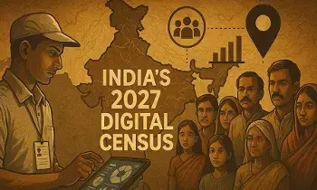 Digital Census : భారతదేశంలో తొలిసారిగా డిజిటల్ జనగణన Digital Census : భారతదేశంలో తొలిసారిగా డిజిటల్ జనగణన