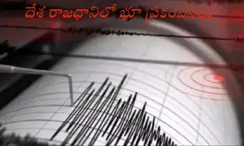 Earthquake in Delhi : రాజధాని ఢిల్లీలో భూ ప్రకంపనలు Earthquake in Delhi : రాజధాని ఢిల్లీలో భూ ప్రకంపనలు