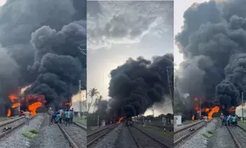 Fire in Goods Train తమిళనాడులో గూడ్స్ రైలుకు అగ్ని ప్రమాదం Fire in Goods Train తమిళనాడులో గూడ్స్ రైలుకు అగ్ని ప్రమాదం