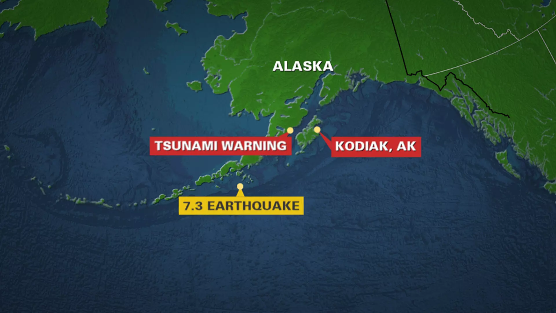 Earthquake in Alaska : అలాస్కాలో 7.3 తీవ్రతతో భూకంపం