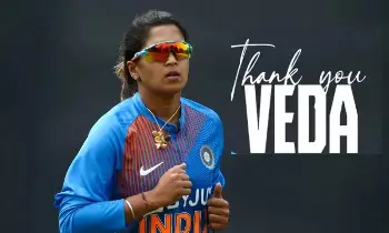 Veda Krishnamurthy Announces Retirement from Cricket: క్రికెట్ కు గుడ్ బై చెప్పిన టీమిండియా క్రికెటర్ Veda Krishnamurthy Announces Retirement from Cricket: క్రికెట్ కు గుడ్ బై చెప్పిన టీమిండియా క్రికెటర్