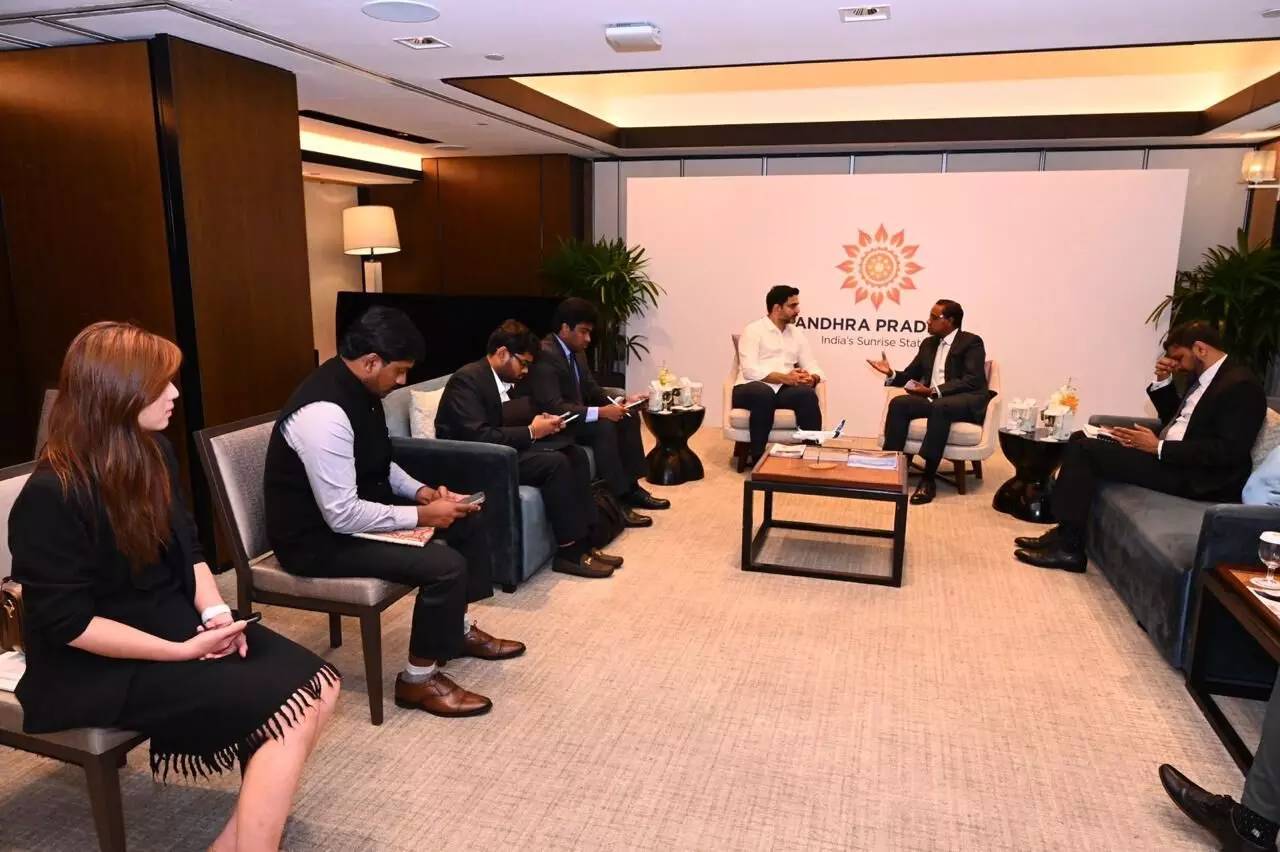 Minister Nara Lokesh : ఎంఆర్ఓ హబ్ అభివృద్ధికి సహకారం అందించండి Minister Nara Lokesh : ఎంఆర్ఓ హబ్ అభివృద్ధికి సహకారం అందించండి