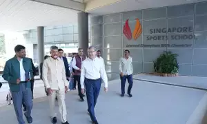 Singapore Sports City : క్రీడలతో పర్యాటక-వాణిజ్య రంగాల వృద్ధి సాధ్యం Singapore Sports City : క్రీడలతో పర్యాటక-వాణిజ్య రంగాల వృద్ధి సాధ్యం