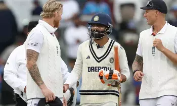 Draw in the Fourth Test: నాల్గో టెస్టులో డ్రాతో గట్టెక్కిన భారత్ Draw in the Fourth Test: నాల్గో టెస్టులో డ్రాతో గట్టెక్కిన భారత్