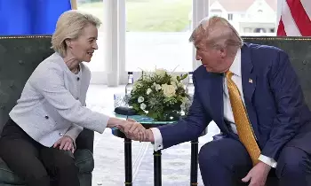 EU US Trade Deal : యూరోపియన్ యూనియన్ తో అమెరికా భారీ వాణిజ్య ఒప్పందం EU US Trade Deal : యూరోపియన్ యూనియన్ తో అమెరికా భారీ వాణిజ్య ఒప్పందం