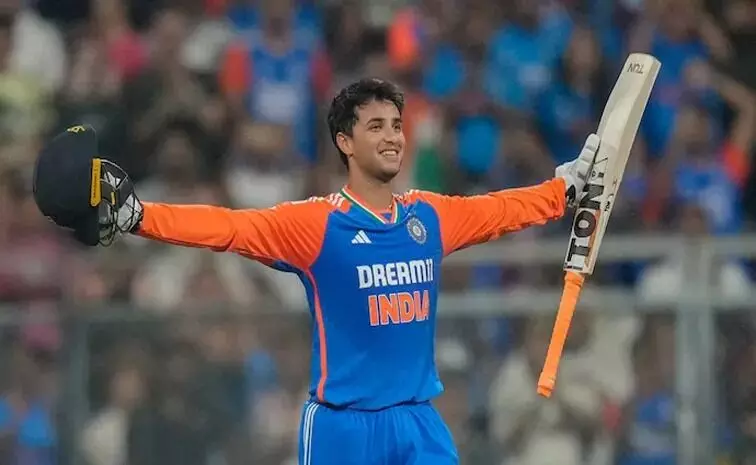 Abhishek Sharma: చరిత్ర సృష్టించిన అభిషేక్ శర్మ Abhishek Sharma: చరిత్ర సృష్టించిన అభిషేక్ శర్మ