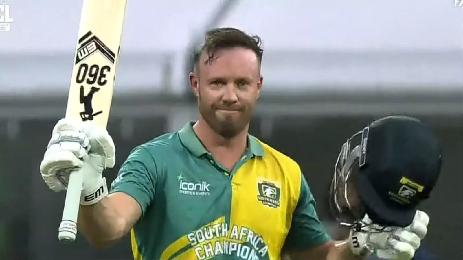AB de Villiers’ Stunning Century: ఏబీ డివిలియర్స్ సూపర్ సెంచరీ.. రిటైర్మెంట్ ఇచ్చినా పవర్ తగ్గలేదు.. AB de Villiers’ Stunning Century: ఏబీ డివిలియర్స్ సూపర్ సెంచరీ.. రిటైర్మెంట్ ఇచ్చినా పవర్ తగ్గలేదు..