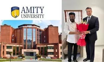 Amity University : తెలంగాణ విద్య రంగానికి సేవలు అందిస్తాం Amity University : తెలంగాణ విద్య రంగానికి సేవలు అందిస్తాం