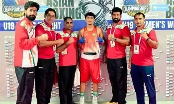 Asian Under-19 Boxing Championship: ఫైనల్ కు చేరిన 10 మంది బాక్సర్లు Asian Under-19 Boxing Championship: ఫైనల్ కు చేరిన 10 మంది బాక్సర్లు
