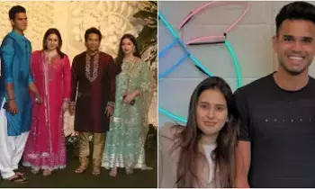 Sachins Son Gets Engaged: ఘనంగా సచిన్ కొడుకు నిశ్చితార్థం.. అమ్మాయి ఎవరంటే? Sachins Son Gets Engaged: ఘనంగా సచిన్ కొడుకు నిశ్చితార్థం.. అమ్మాయి ఎవరంటే?