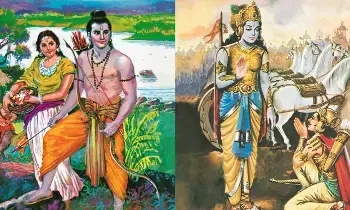Ramayana and Mahabharata: రామాయణం, మహాభారతంలో కనిపించే పాత్రలు ఏంటీ? Ramayana and Mahabharata: రామాయణం, మహాభారతంలో కనిపించే పాత్రలు ఏంటీ?