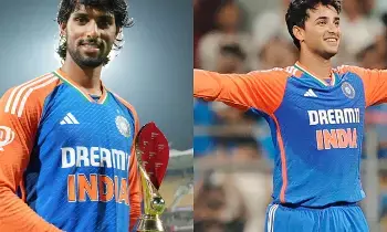 T20 Rankings: టీ20 ర్యాంకింగ్స్: టాప్2 లోనే అభిషేక్ శర్మ, తిలక్ వర్మ T20 Rankings: టీ20 ర్యాంకింగ్స్: టాప్2 లోనే అభిషేక్ శర్మ, తిలక్ వర్మ