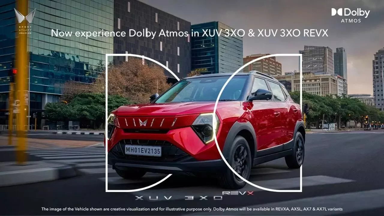 Mahindra XUV 3XO : డాల్బీ అట్మాస్ ఆడియోతో కొత్త ఎస్‌యూవీ.. ధర కేవలం రూ.8.94లక్షలే
