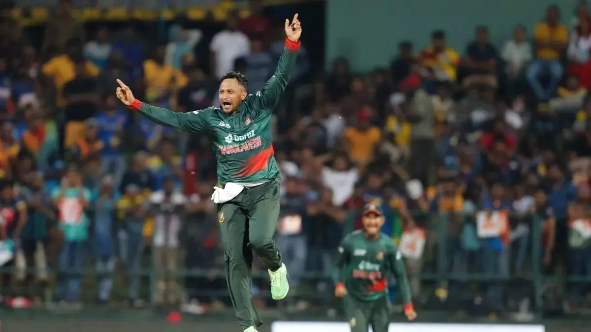 Shakib Al Hasan: బంగ్లాదేశ్ స్టార్ ఆల్-రౌండర్ షకీబ్ అల్ హసన్ అరుదైన ఘనత