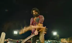 Peddi: పెద్ది సెట్స్లో మెగా పవర్ స్టార్ రామ్ చరణ్ వినాయక చవితి వేడుకలు Peddi: పెద్ది సెట్స్లో మెగా పవర్ స్టార్ రామ్ చరణ్ వినాయక చవితి వేడుకలు