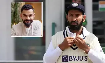Virat Kohli: నా పని ఈజీ చేసింది నువ్వే.. పుజారా రిటైర్మెంట్పై కోహ్లీ రియాక్షన్.. Virat Kohli: నా పని ఈజీ చేసింది నువ్వే.. పుజారా రిటైర్మెంట్పై కోహ్లీ రియాక్షన్..