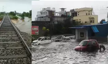 Heavy Rains in Telangana : భారీ వర్షాలకు స్తంభించిన జనజీవనం Heavy Rains in Telangana : భారీ వర్షాలకు స్తంభించిన జనజీవనం