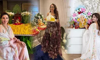 సినీ తారల వినాయక చవితి సినీ తారల వినాయక చవితి