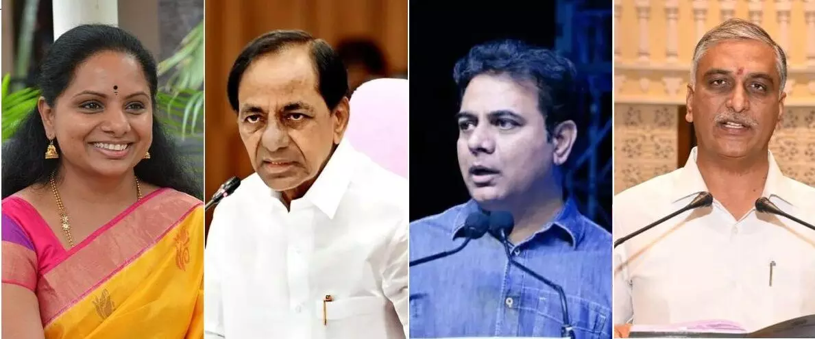 Kavita Episode & CBI Investigation:బీఆర్ఎస్ అధినేత కేసీఆర్తో కేటీఆర్ ఆలోచనలు Kavita Episode & CBI Investigation:బీఆర్ఎస్ అధినేత కేసీఆర్తో కేటీఆర్ ఆలోచనలు