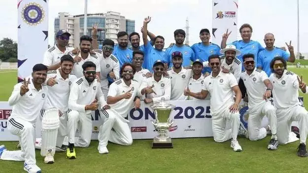 Duleep Trophy: 11 ఏళ్ల తర్వాత దులీప్ ట్రోఫీ టైటిల్ గెలిచిన సెంట్రల్ జోన్