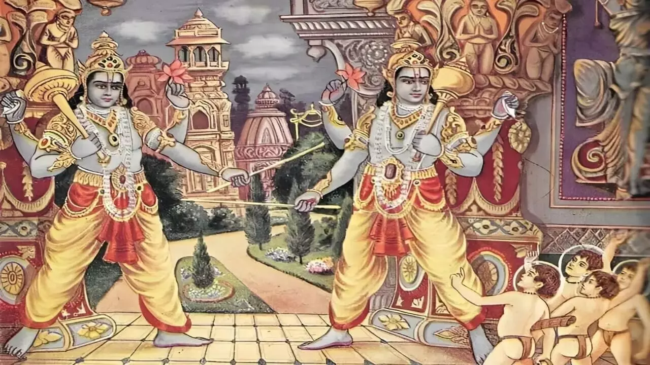 Gatekeepers of Lord Vishnu: మహావిష్ణువు ద్వారపాలకులెవరు?.. వారికి ఉన్న శాపలు ఎంటీ? Gatekeepers of Lord Vishnu: మహావిష్ణువు ద్వారపాలకులెవరు?.. వారికి ఉన్న శాపలు ఎంటీ?